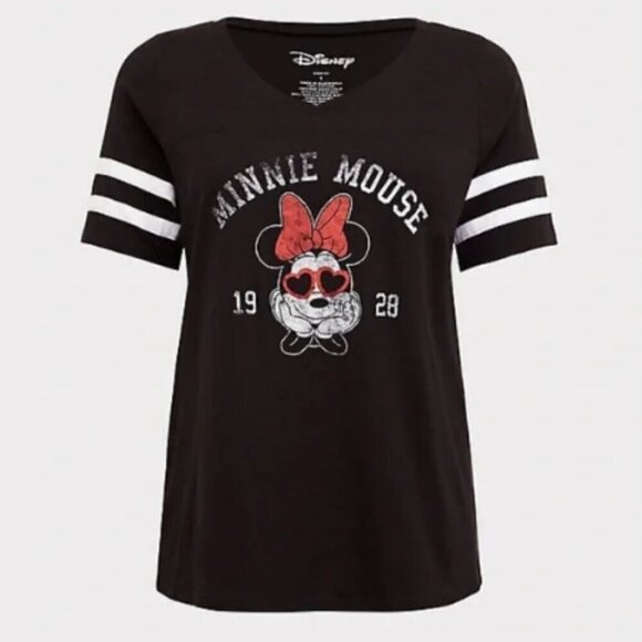 TORRID  Disney Minnie Mouse Football Shirt Size 2 - Picture 4 of 12